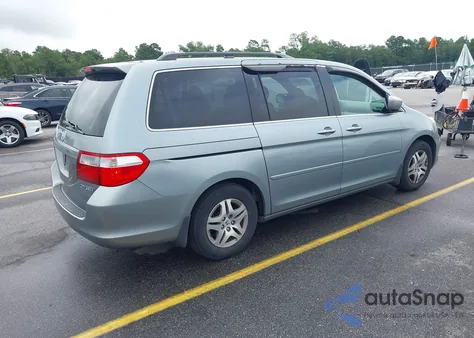2005 Honda Odyssey Ex-L z USA, uszkodzony, nr VIN 5FNRL38685B077992